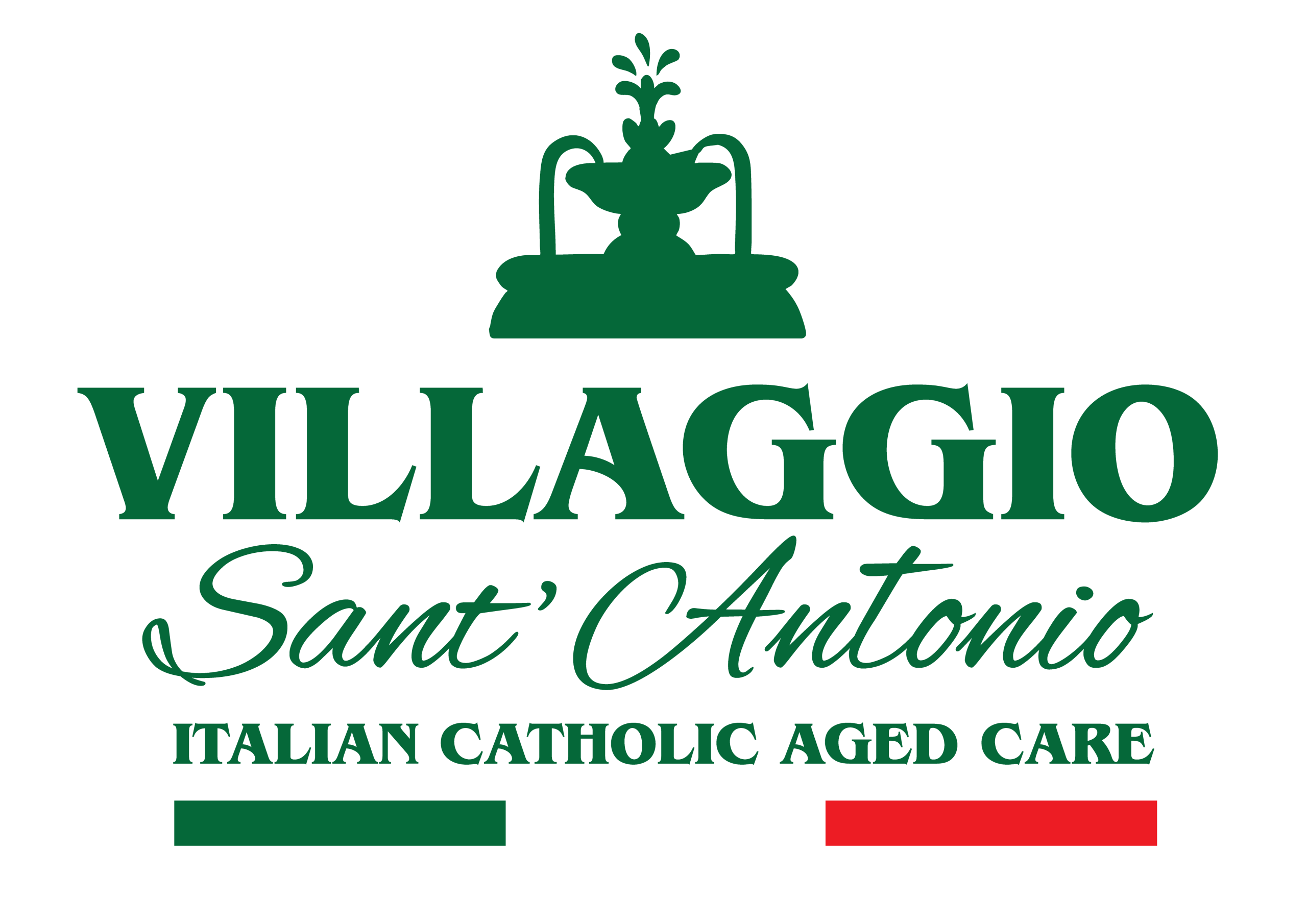 Villaggio Logo Green on transparent backgrouns