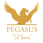 Pegasus-Logo-Portrait 50 yrs